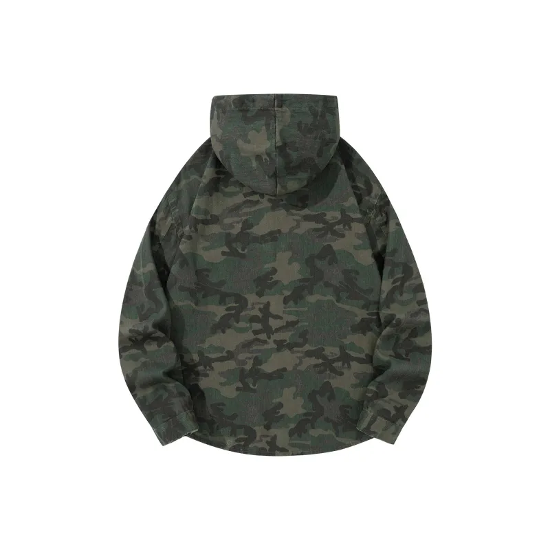 SPONGEBOB SQUAREPANTS Denim Jacket Unisex Camouflage-1