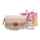 White without Charm-Shopping Bag