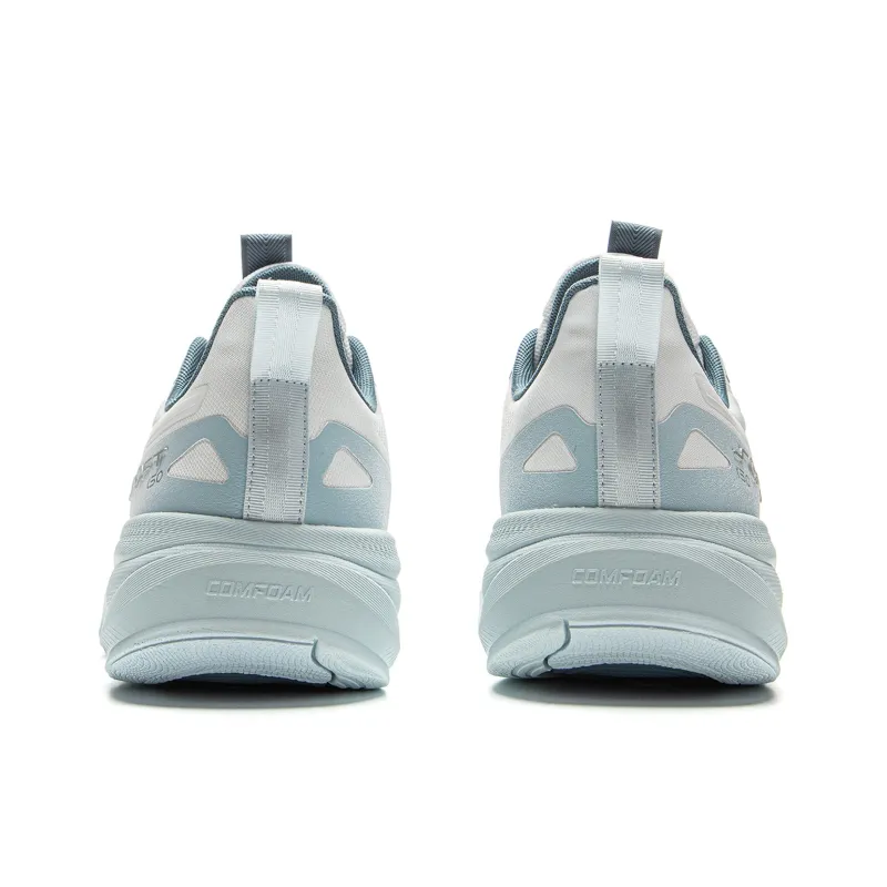 LiNing Soft Go 2 V4 Anti Slip Wear Resistant Low Top Casual Shoes Men's White-5