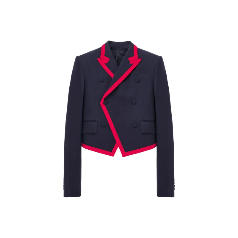 Alexander McQueen Business Suit Coat Men's Marine Blue-0