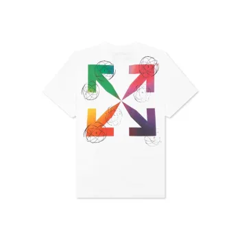 OFF WHITE X Futura Oversized Fit Atoms T Shirt
