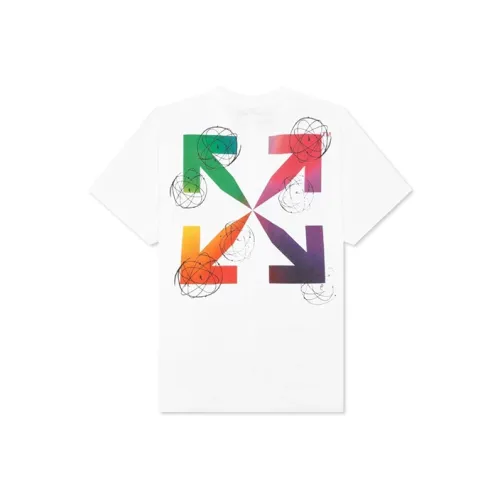 OFF WHITE X Futura Oversized Fit Atoms T Shirt