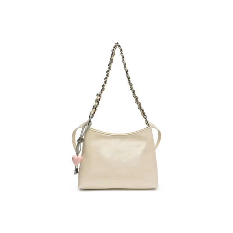 Yalu PU Portable Crossbody Bag, Shoulder Bag Regular Women's White/Silver/Black/Pink-1