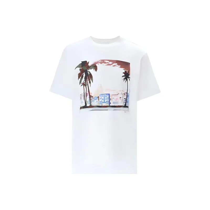 PRADA T-Shirts Men White-0