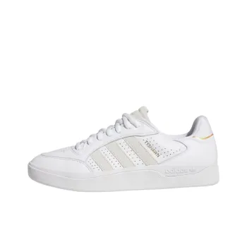 Adidas Originals Tyshawn Anti Slip Wear Resistant Low Top Skateboard Shoes Unisex White