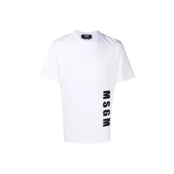 MSGM T-Shirts Men White