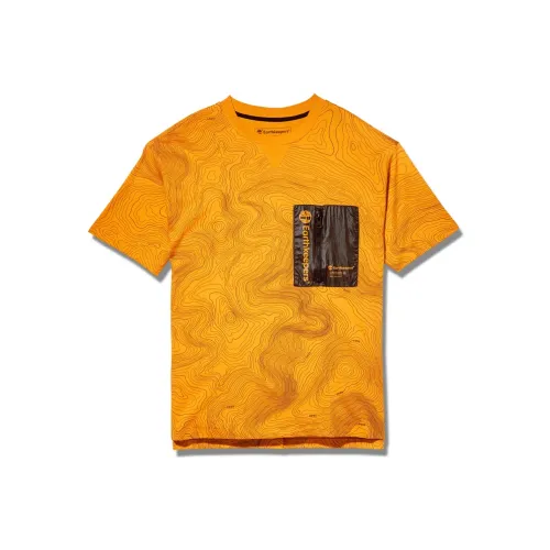 Timberland T Shirts Men Dark Cheese Color