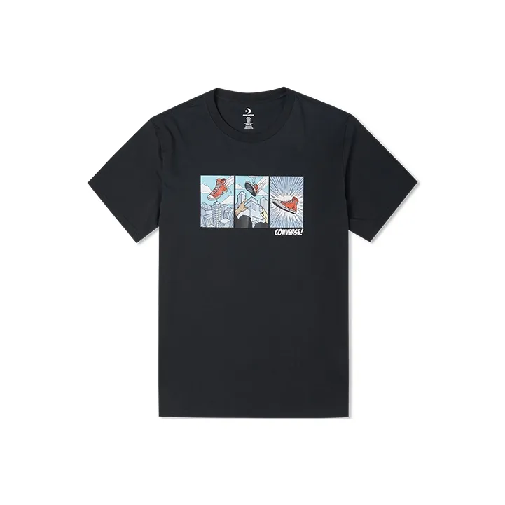 Converse Comic Chuck T Shirts Men Black-0