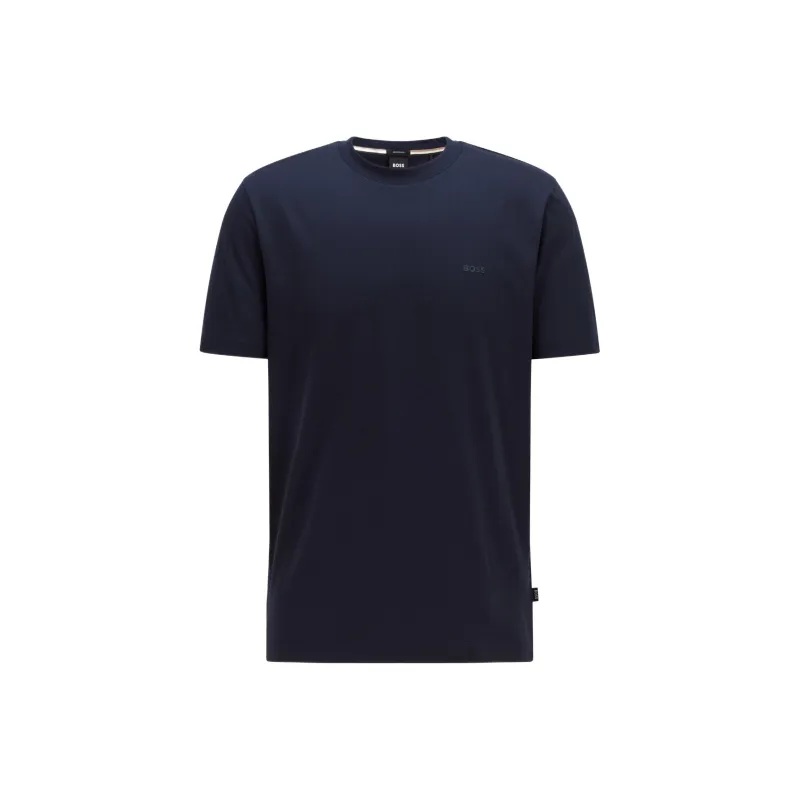 HUGO BOSS Logo print Cotton T shirt-0