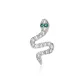 Phantom Spirit Trail Stud Earrings Single (Green Eye)