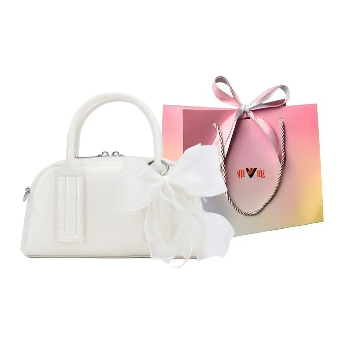 Yalu PU Shoulder Bag, Crossbody Bag, Handbag Regular Women's Black/White/Silver/Pink-12