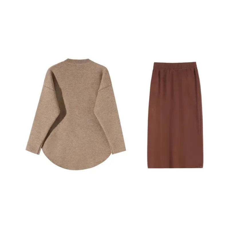 Lookinto Two Piece Skirt Sets Women's-3