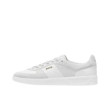 HUGO BOSS Low Top Skateboard Shoes Men's White