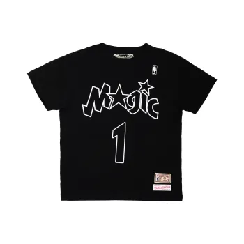 Mitchell & Ness T Shirt Unisex Black