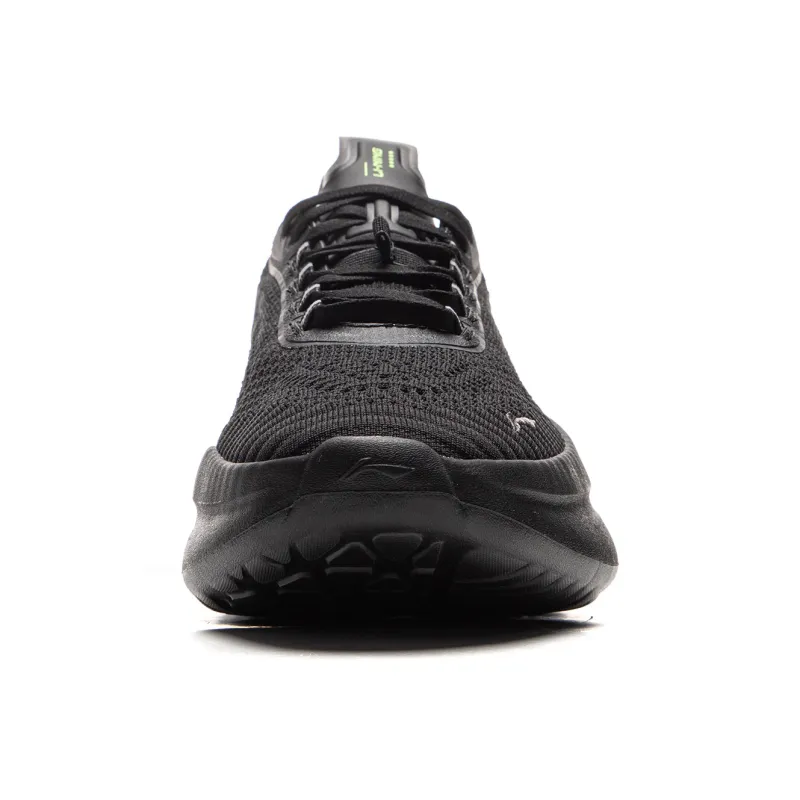 LiNing Cloud Wave Cushioning, Slip Resistant, Abrasion Resistant, Lightweight Low Top Casual Shoes Men's Black-4