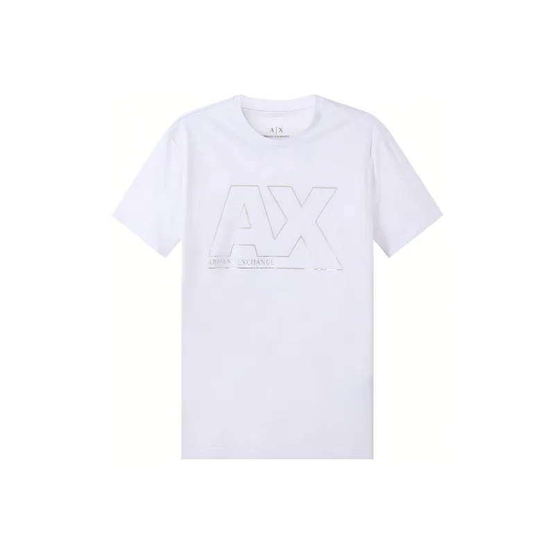 ARMANI EXCHANGE T Shirts Men White-0