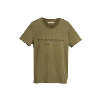 Burberry T Shirts Men Green