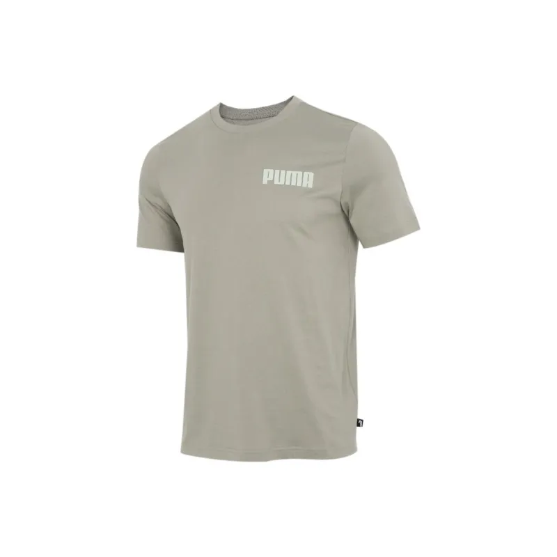 PUMA Printed T-Shirt Men's Army Green-0