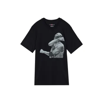 Jordan Set in Sleeve T Shirt Men's Black