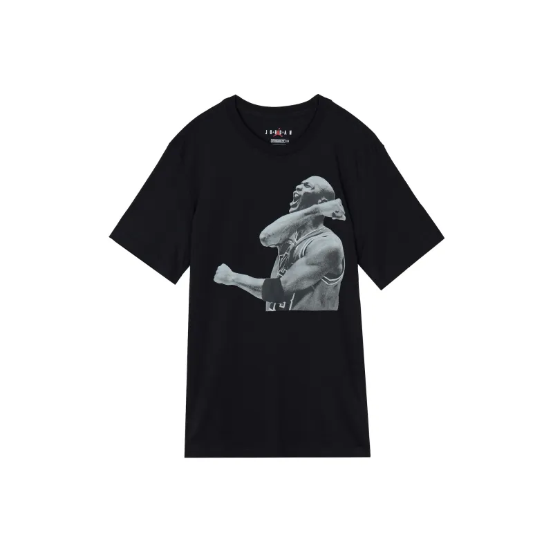 Jordan Set-in Sleeve T-Shirt Men's Black-0