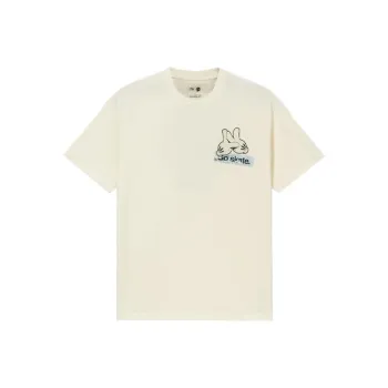 LiNing x Og_slick Skateboard SS22 T Shirt Men's Ecru