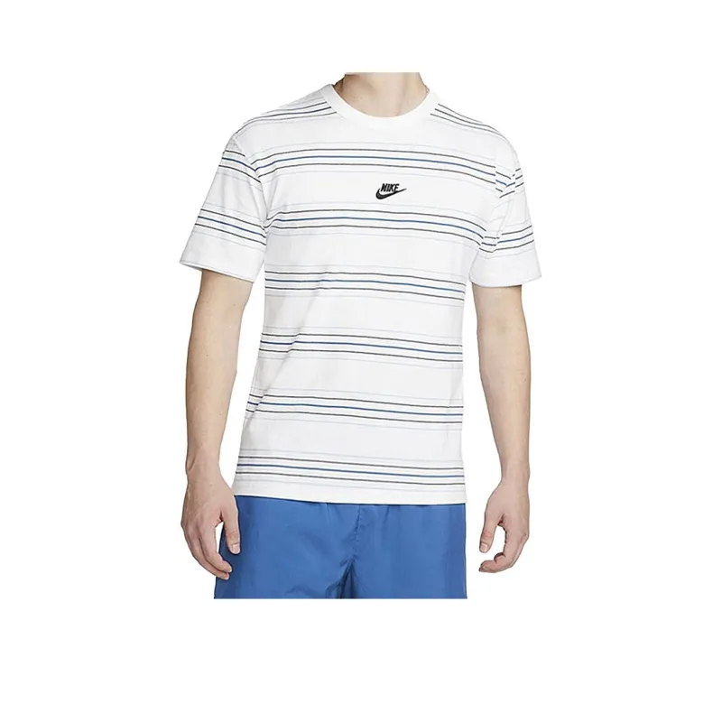 Nike T Shirts Men White-0