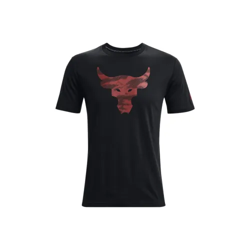 Under Armour Project Rock T Shirt Men's Black