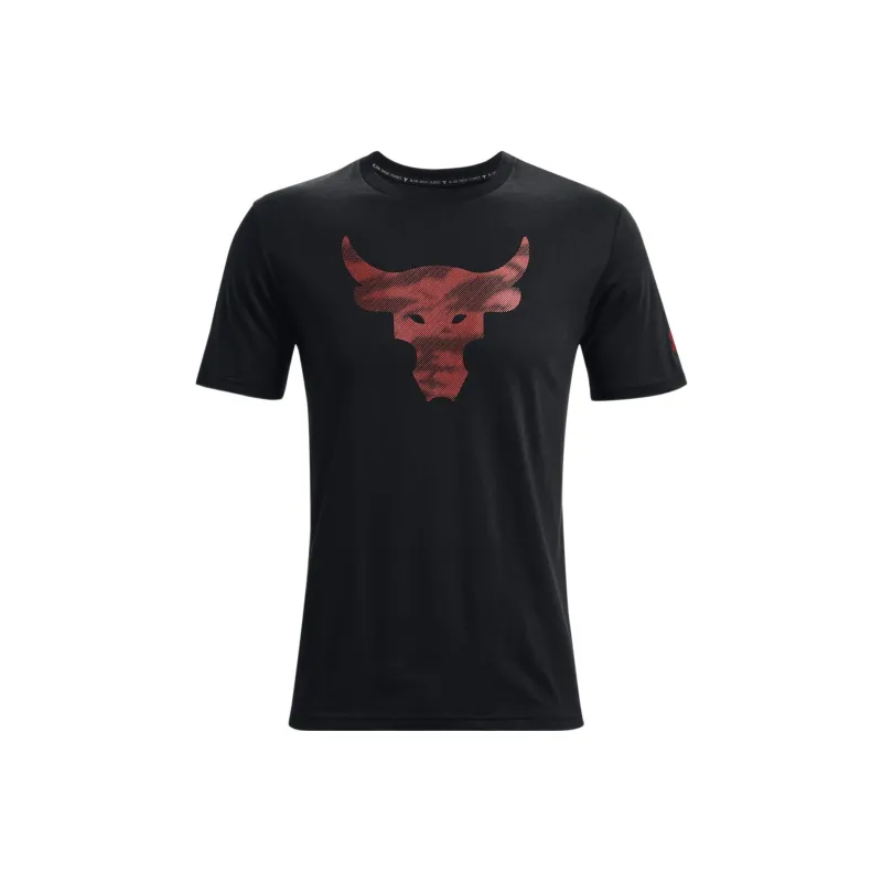Under Armour Project Rock T Shirt Men's Black-0