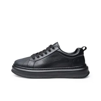 FED Low Top Skateboard Shoes Men's Black