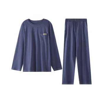 Huggy Kissy Pajama Set Men's Indigo