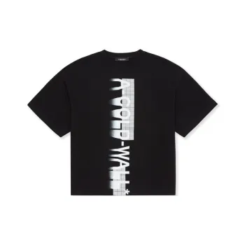 A COLD WALL* Blurred Logo Printed Crewneck T Shirt