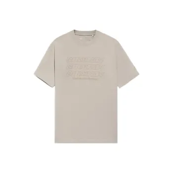 LiNing Sports Fashion Collection T Shirt Unisex Gray Linen