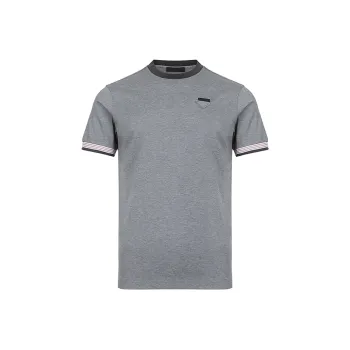 PRADA T-Shirts Men Smoke Gray