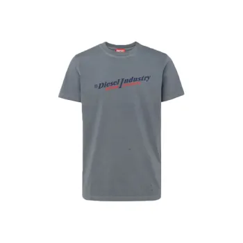 DIESEL T Shirts Men Gray