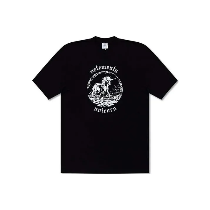 Vetements Double Unicorn T Shirt-0