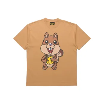 Drew House Smiley Collection T Shirts Unisex Camel