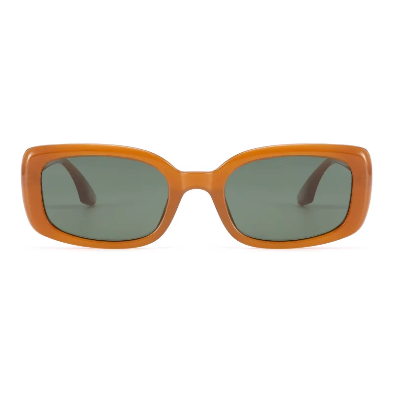 PULAIS Plate Frame Irregular Shape Sunglasses Unisex-4