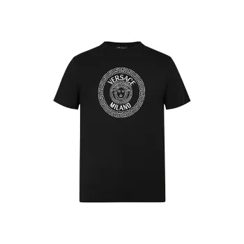 VERSACE T Shirts Men Black
