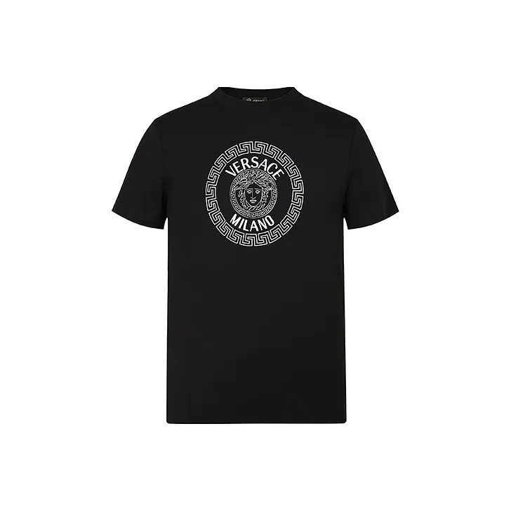 VERSACE T Shirts Men Black-0
