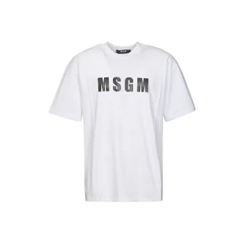 MSGM T Shirts Men White