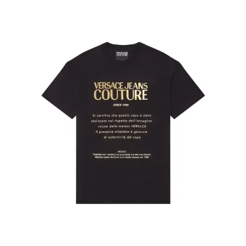 VERSACE JEANS COUTURE T Shirt Men's Black