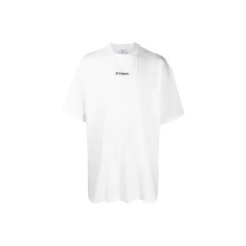 Vetements T Shirts Unisex White