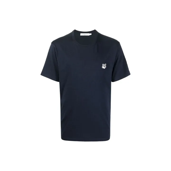 Maison Kitsune T Shirts Men Blue-0