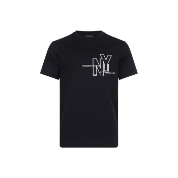 EMPORIO ARMANI T Shirts Men Teal