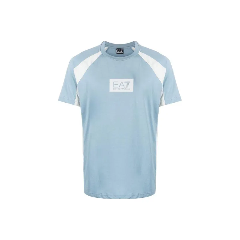 EMPORIO ARMANI EA7 SS23 T Shirt Men's Blue-0