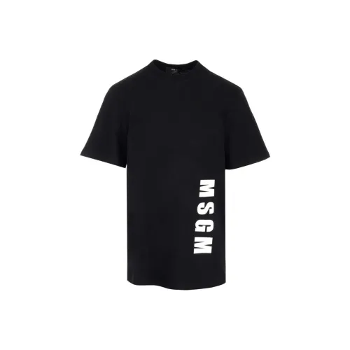 MSGM T Shirts Men Black