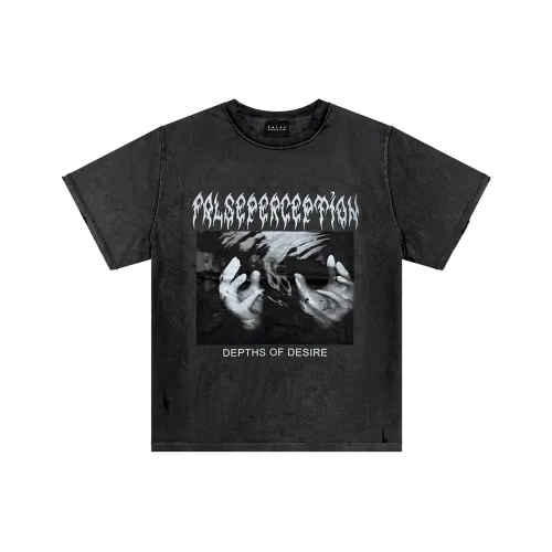 False Perception 남녀공용 티셔츠