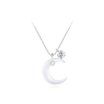 Love Link 925 Sterling Silver Necklaces Women's