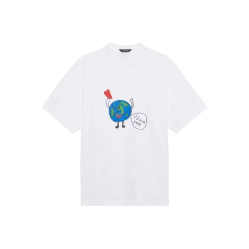 Balenciaga Love Earth Flatground Large Fit T Shirt