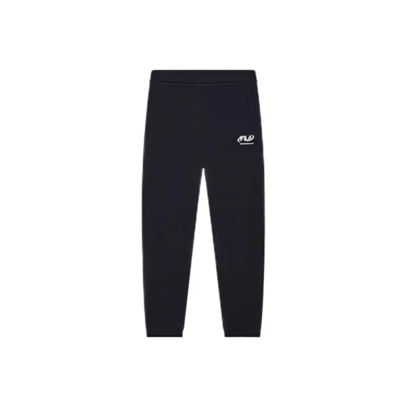FILA FW/AW24 Knitted Sweatpants Men's Hero Blue-0
